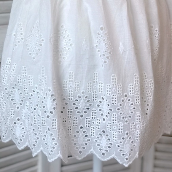 ✴️LAST ONE✴️ CURVY SMOCKED OFF-SHOULDER EYELET TOP - Picture 4 of 6